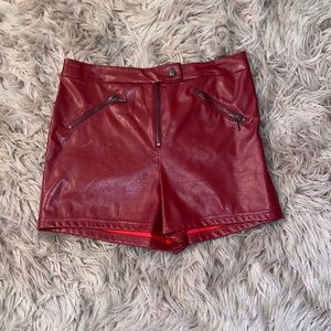 Guess Pleather Shorts